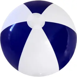 40cm Two-Tone Beach Ball Navy-White